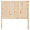 Bed Headboard 80.5x4x100 cm Solid Pine Wood