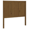 Bed Headboard Honey Brown 95.5x4x100 cm Solid Pine Wood