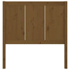 Bed Headboard Honey Brown 95.5x4x100 cm Solid Pine Wood