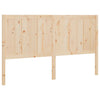Bed Headboard 155.5x4x100 cm Solid Pine Wood