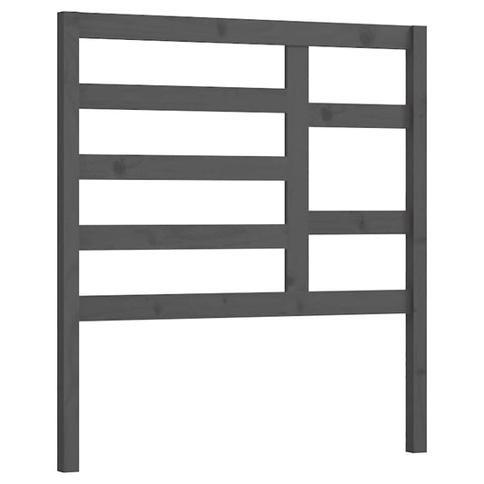 Bed Headboard | Grey | Solid pine wood | Medium | Classic/Traditional