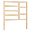 Bed Headboard 96x4x104 cm Solid Wood Pine