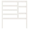 Bed Headboard White 96x4x104 cm Solid Wood Pine