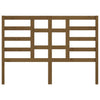 Bed Headboard Honey Brown 166x4x104 cm Solid Wood Pine