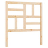 Bed Headboard 81x4x104 cm Solid Wood Pine