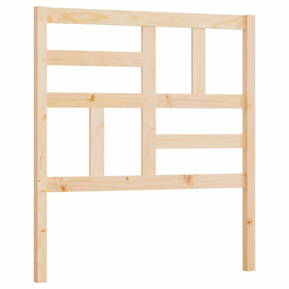 818170 vidaXL Bed Headboard 96x4x104 cm Solid Wood Pine