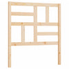 Bed Headboard 96x4x104 cm Solid Wood Pine