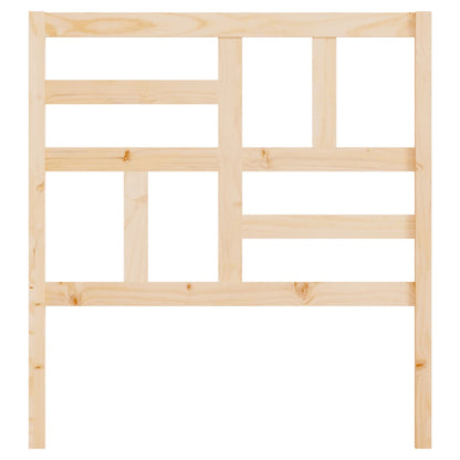 818170 vidaXL Bed Headboard 96x4x104 cm Solid Wood Pine
