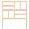 Bed Headboard 96x4x104 cm Solid Wood Pine