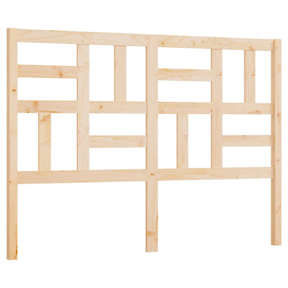 818185 vidaXL Bed Headboard 141x4x104 cm Solid Wood Pine