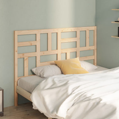 818190 vidaXL Bed Headboard 146x4x104 cm Solid Wood Pine