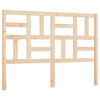 Bed Headboard 156x4x104 cm Solid Wood Pine