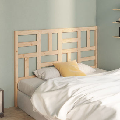 Bed Headboard 156x4x104 cm Solid Wood Pine