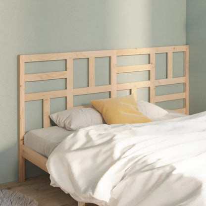 818205 vidaXL Bed Headboard 186x4x104 cm Solid Wood Pine