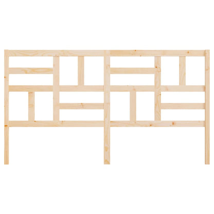 818205 vidaXL Bed Headboard 186x4x104 cm Solid Wood Pine