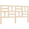 Bed Headboard 206x4x104 cm Solid Wood Pine