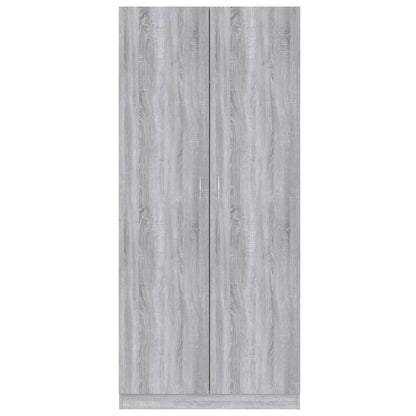 Wardrobe Grey Sonoma 90x50x200 cm Engineered Wood