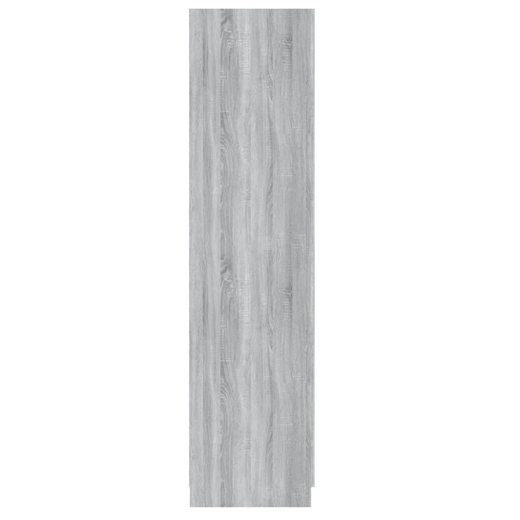 Wardrobe Grey Sonoma 90x50x200 cm Engineered Wood