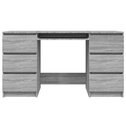 Writing Desk | Grey Sonoma | Engineered Wood | Standard | Writing Desk