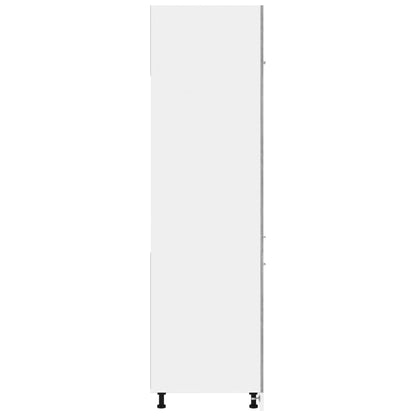 Refrigerator Cabinet Lyon Grey Sonoma 60x57x207 cm Engineered Wood