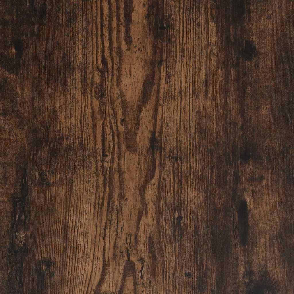 Monitor Stand Smoked Oak 100x24x13 cm Engineered Wood