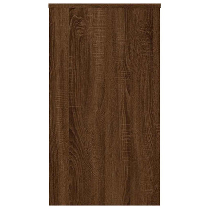 Desk Brown Oak 90x40x72 cm Engineered Wood