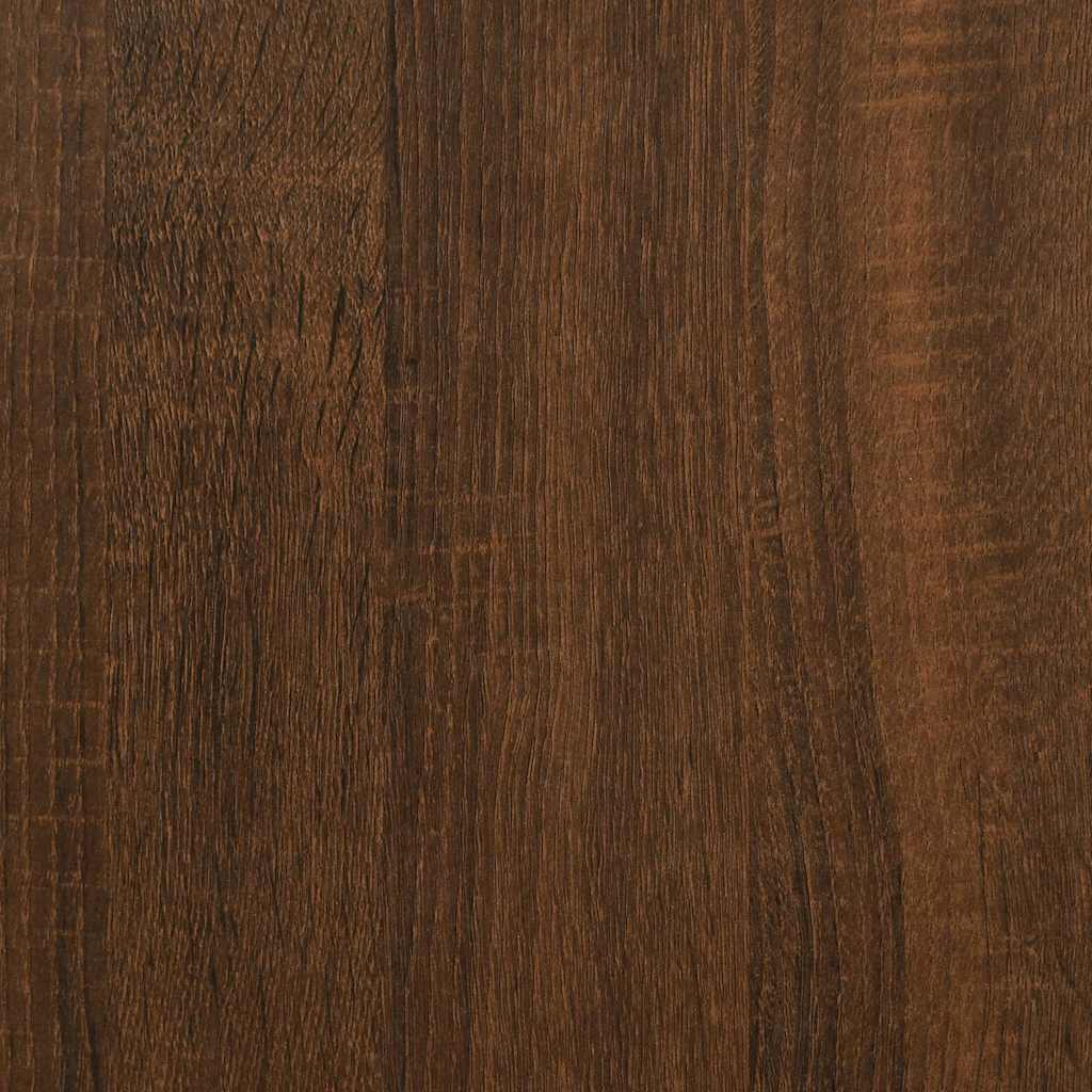 Desk Brown Oak 90x40x72 cm Engineered Wood