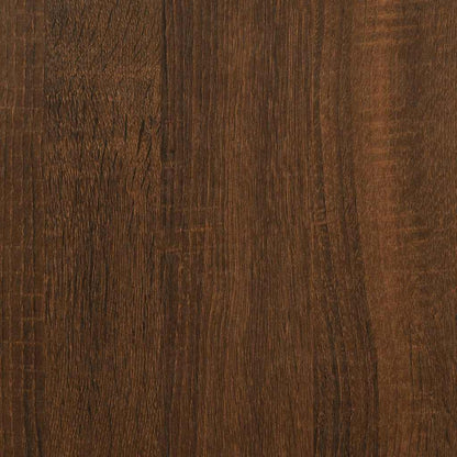 Desk Brown Oak 90x40x72 cm Engineered Wood