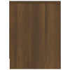 Bedside Cabinet Brown Oak 40x30x40 cm Engineered Wood
