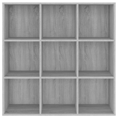 Book Cabinet | Grey Sonoma | Engineered wood | Medium | Book Cabinet