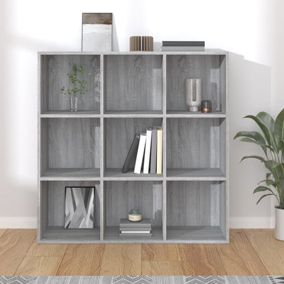 Book Cabinet | Grey Sonoma | Engineered wood | Medium | Book Cabinet