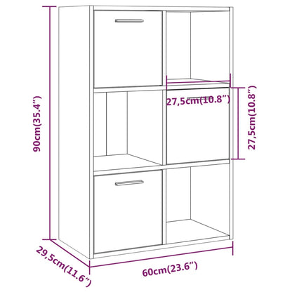 Storage Cabinet | Smoked Oak | Engineered wood | Medium | Storage Cabinet