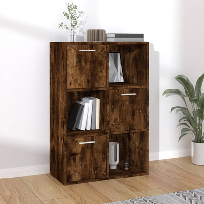 Storage Cabinet | Smoked Oak | Engineered wood | Medium | Storage Cabinet