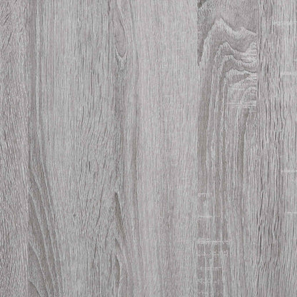 Bathroom Cabinet Grey Sonoma 32x25.5x190 cm Engineered Wood