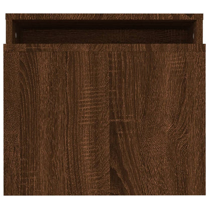 Coffee Table Set Brown Oak 100x48x40 cm Engineered Wood