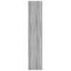 Wall Shelf Grey Sonoma 90x16x78 cm Engineered Wood
