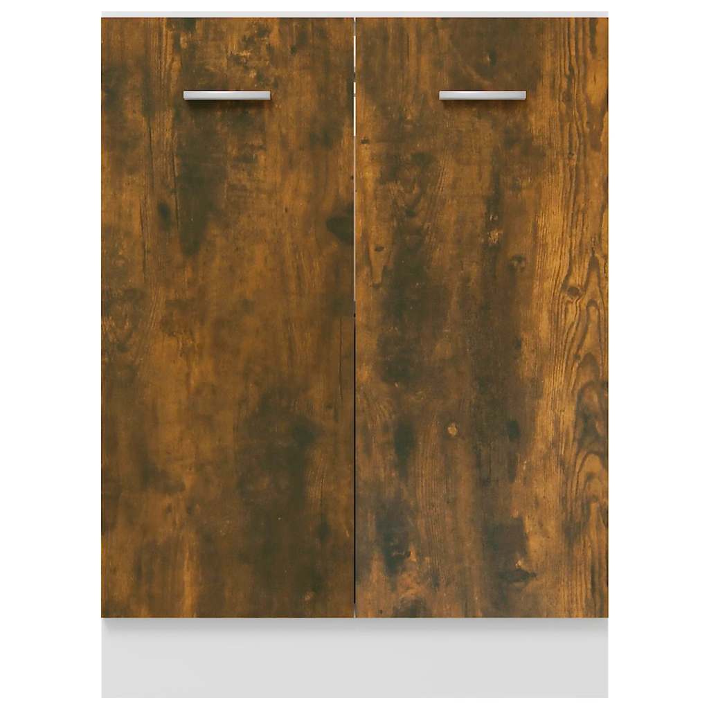 Bottom Cabinet Lyon Smoked Oak 60x46x81.5 cm Engineered Wood
