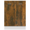 Bottom Cabinet Lyon Smoked Oak 60x46x81.5 cm Engineered Wood