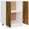 Bottom Cabinet Lyon Smoked Oak 60x46x81.5 cm Engineered Wood