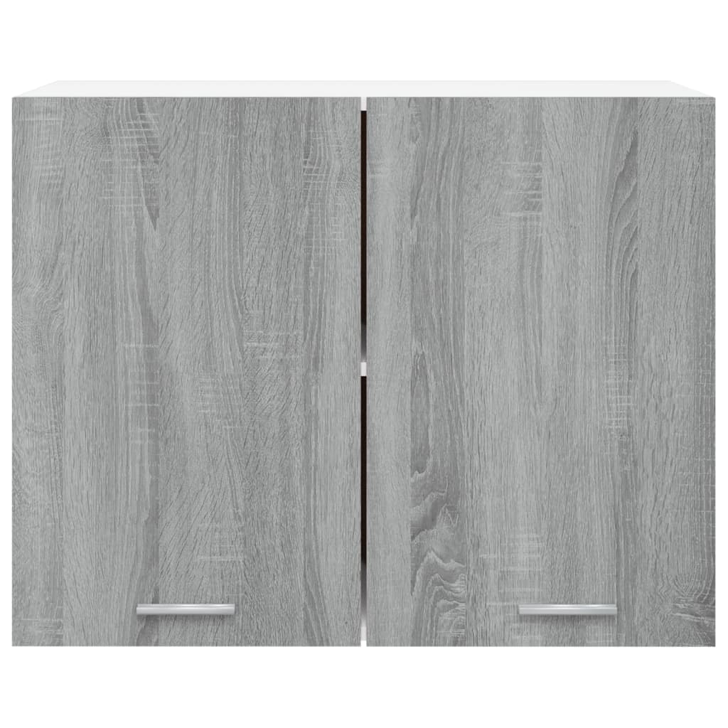 Hanging Cabinet Lyon Grey Sonoma 80x31x60 cm Engineered Wood