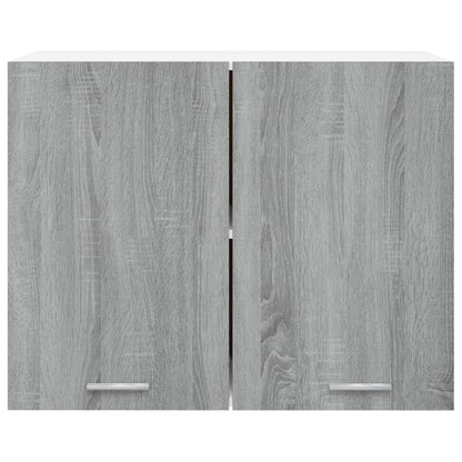 Hanging Cabinet Lyon Grey Sonoma 80x31x60 cm Engineered Wood