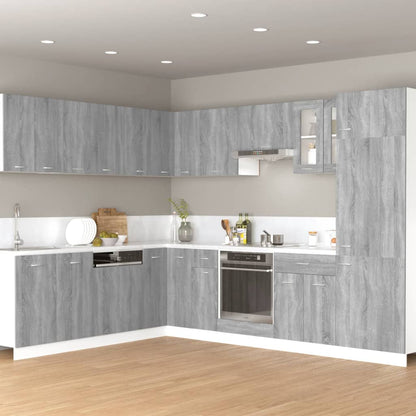 Hanging Cabinet Lyon Grey Sonoma 60x31x40 cm Engineered Wood