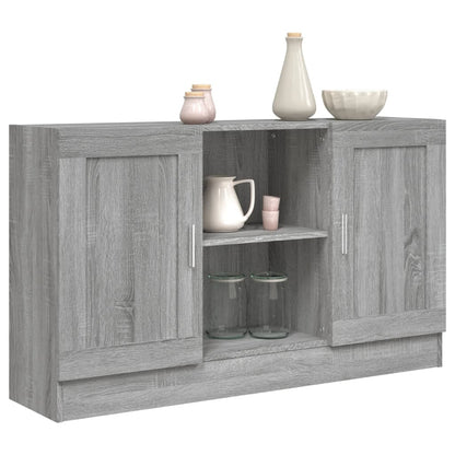 Sideboard Grey Sonoma 120x30,5x70 cm Engineered Wood