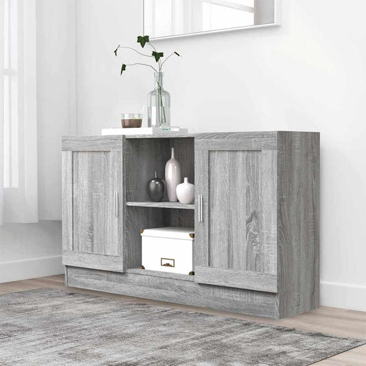 Sideboard Grey Sonoma 120x30,5x70 cm Engineered Wood