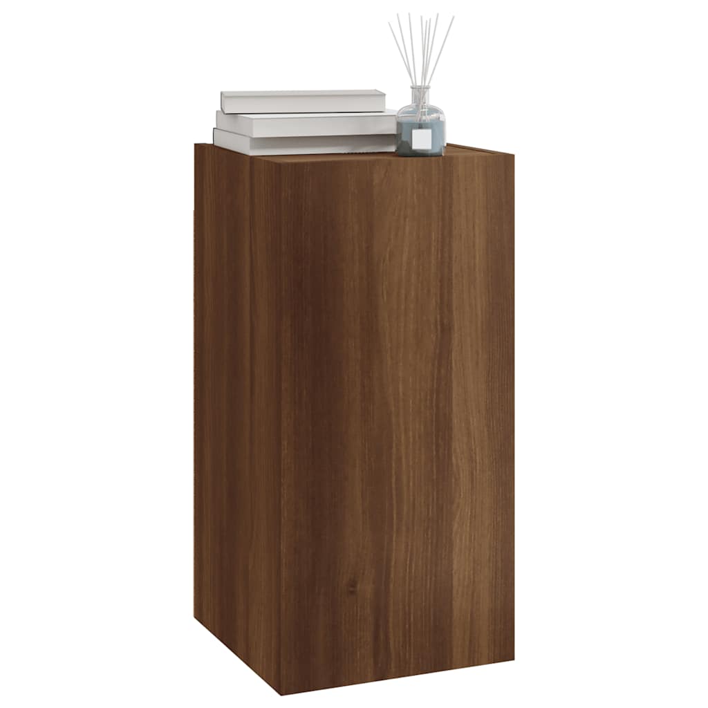 TV Cabinet Brown Oak 30.5x30x60 cm Engineered Wood