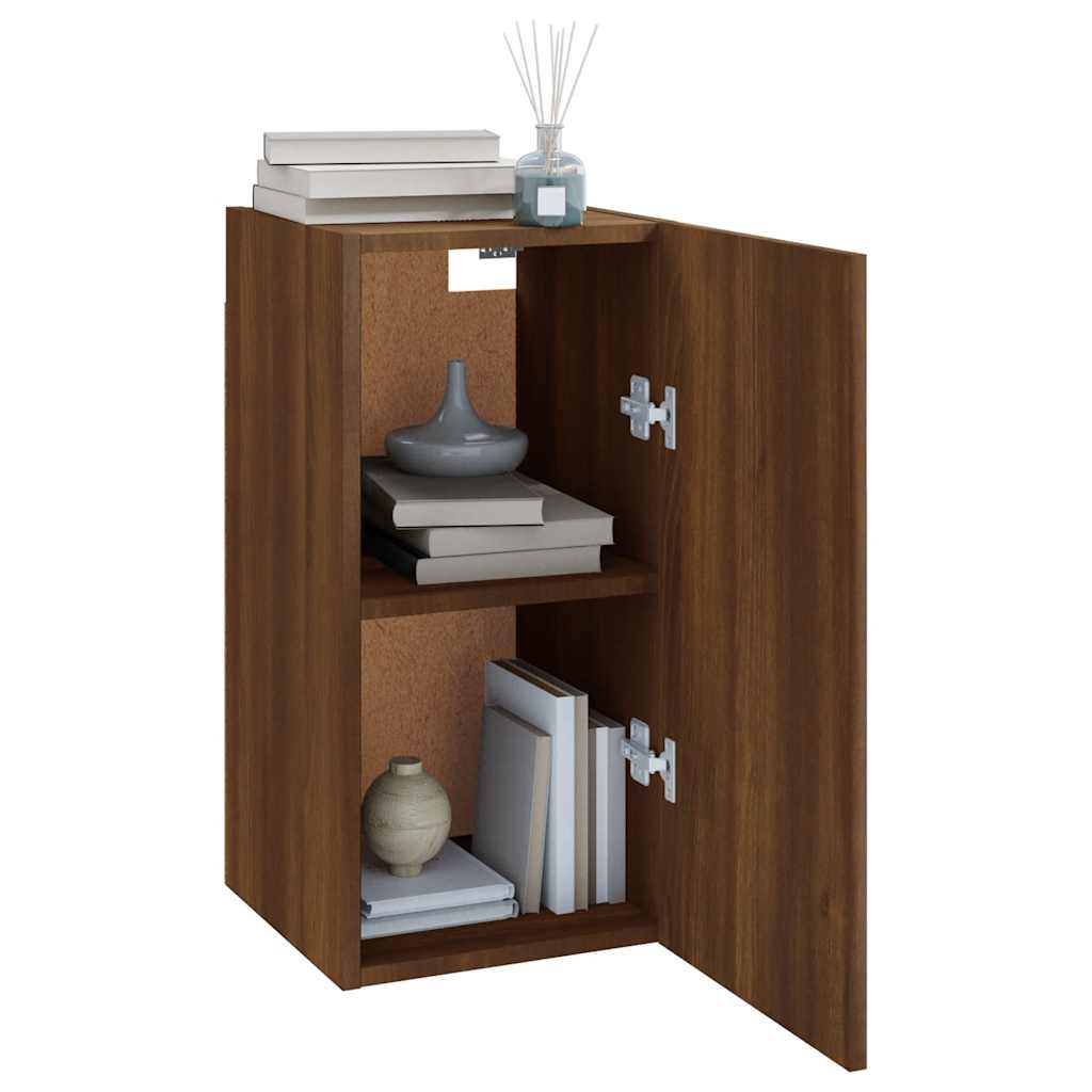 TV Cabinet Brown Oak 30.5x30x60 cm Engineered Wood