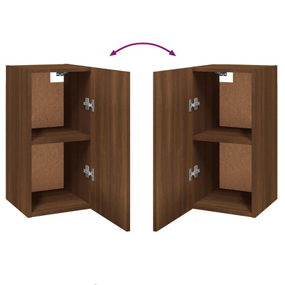 TV Cabinet Brown Oak 30.5x30x60 cm Engineered Wood