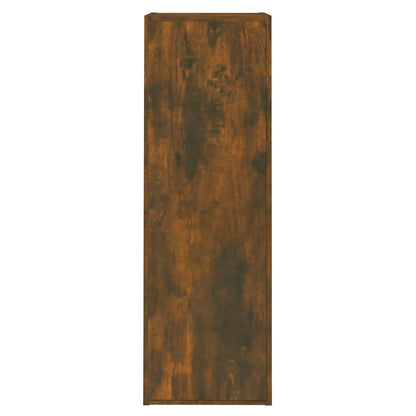 TV Cabinets 2 pcs Smoked Oak 30.5x30x90 cm Engineered Wood
