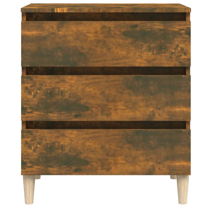 Sideboard Smoked Oak 60x35x69 cm Engineered Wood