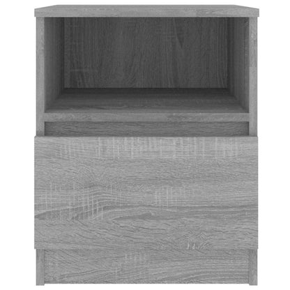 Bedside Cabinets 2 pcs Grey Sonoma 40x40x50 cm Engineered Wood